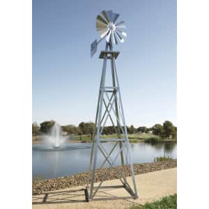 Outdoor Water Solutions 11.5-Foot Ornamental Garden Windmill for $245
