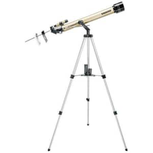 Tasco 660x 60mm Luminova Achromatic Refractor Telescope Kit for $30