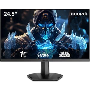 Koorui 24.5" 1080p 170Hz IPS FreeSync LED Monitor for $110
