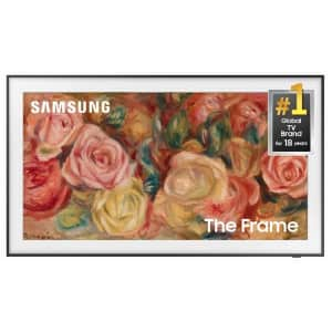 Samsung The Frame LS03D Series QLED 4K TVs: Up to $700 off