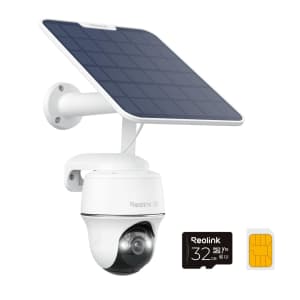 Reolink 4K LTE Outdoor Solar Cellular Security Camera for $140
