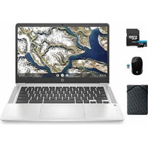 HP Chromebook Laptop, 14" FHD Screen, Intel Celeron N4020 Processor, 4GB RAM,64GB eMMC, Webcam, for $469