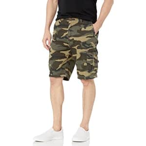 Quiksilver Men's Crucial Battle Shorts, Thyme Everyday CAMO, 28 for $14