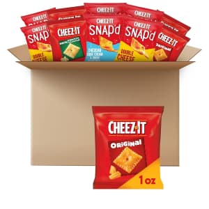 Cheez-It Cheese Crackers Variety 42-Pack for $15 via Sub & Save