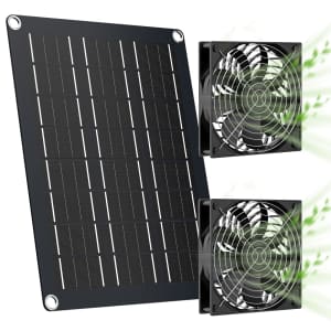 Marbero 4.7" Solar Powered Fan Kit with 15W Solar Panel for $22 Marbero 4.7" Solar Powered Fan Kit with 15W Solar Panel for $22