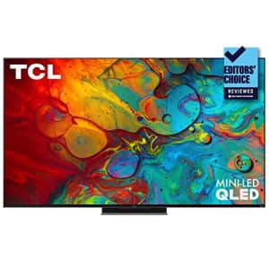 TCL 65" Class 6-Series 4K Mini-LED UHD QLED Dolby Vision IQ & Atmos, 144Hz VRR, AMD FreeSync for $1,000