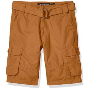 Southpole - Kids Boys' Little Belted Mini Canvas Cargo Shorts in, Wheat 3, 6 for $14