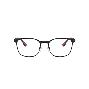 Emporio Armani Men's EA1114 Oval Sunglasses, Matte Black/Demo Lens, 54 mm for $68