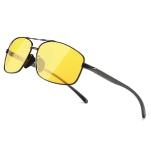 Men's HD Night Vision Driving Glasses for $9 or $10