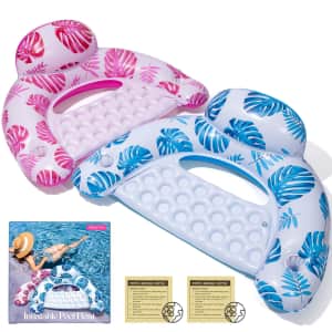 Pool Float with Cup Holder 2-Pack for $16 w/ Prime Pool Float with Cup Holder 2-Pack for $16 w/ Prime