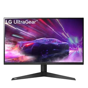 LG 24GQ50F-B 24-Inch Class Full HD (1920 x 1080) Ultragear Gaming Monitor with 165Hz and 1ms Motion for $107
