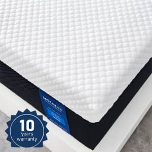 Molblly Pressure Relief Gel Memory Foam Mattresses at eBay: from $79