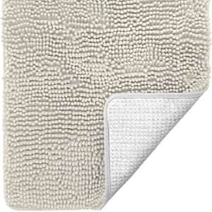 Gorilla Grip Bath Rug, 44x26, Thick Soft Absorbent Chenille Rubber Backing Bathroom Rugs, for $20