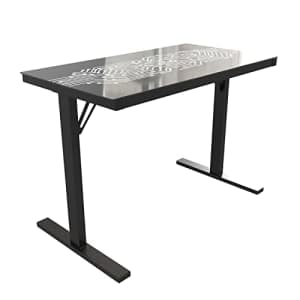 Flash Furniture Shan 43" Commercial Grade Gaming Desk with LED Lights - Black Steel Frame - for $161