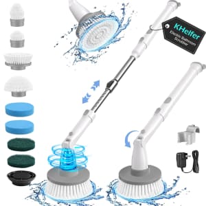 KHelfer Electric Spin Scrubber for $20 w/ Prime