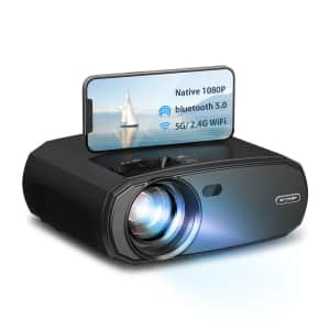 BlitzWolf 1080p WiFi Projector for $100