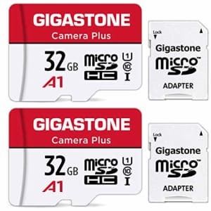 [Gigastone] Micro SD Card 32GB 2-Pack, Camera Plus, MicroSDHC Memory Card for Video Camera, Wyze for $18