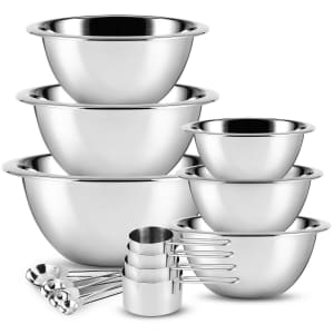 JoyTable 14-Piece Mixing Bowl Set for $28