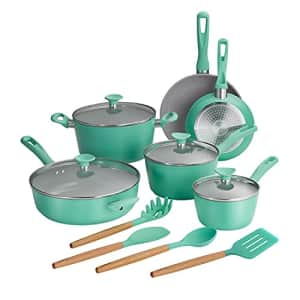 Tramontina Cookware Set 14-Piece (Teal), 80110/036DS for $122