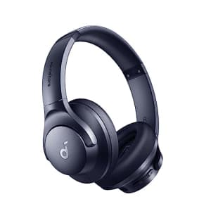 soundcore by Anker Q20i Hybrid Active Noise Cancelling Headphones, Wireless Over-Ear Bluetooth, 40H for $70