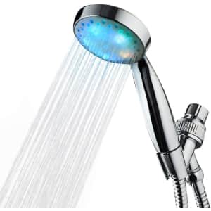 Kairey Handheld LED Light Shower Head for $15