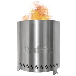 Duraflame 5.5" Stainless Steel Mini Smokeless Fire Pit for $40
