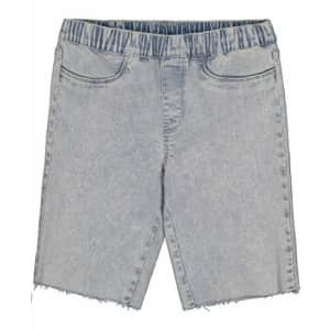 Calvin Klein Girls' Bermuda Denim Shorts, Super Soft Stretch Fabric, Functional Pockets, Zipper for $21 Calvin Klein Girls' Bermuda Denim Shorts, Super Soft Stretch Fabric, Functional Pockets, Zipper for $21
