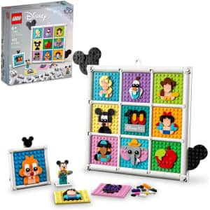 LEGO Disney 100 Years of Disney Animation Icons for $39