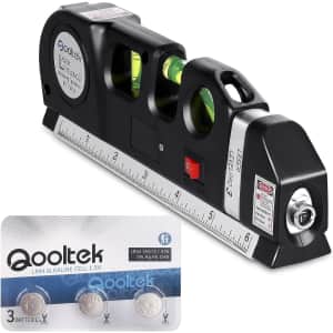 Qooltek Multipurpose Laser Level for $9