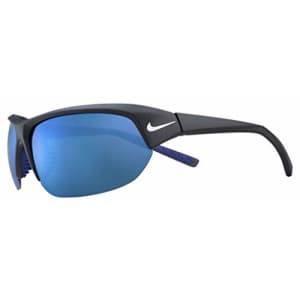 Nike EV1125-014 Skylon Ace Sunglasses Matte Black/Grey Frame Color, Grey with Blue Sky Mirror Lens for $73