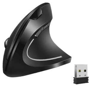 Vassink Ergonomic Wireless Vertical Mouse for $14