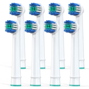 Keosaa Replacement Toothbrush Heads 8-Pack for $7