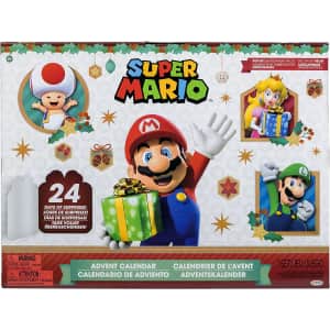 Super Mario Advent Calendar 2022 for $28