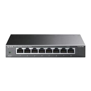 TP-Link TL-SG108S | 8 Port Gigabit Ethernet Switch | Desktop/Wall-Mount | Plug & Play | Fanless | for $30