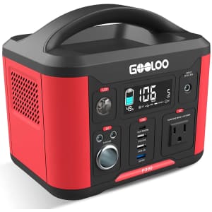 Gooloo 300W Portable Power Station for $140 Gooloo 300W Portable Power Station for $140