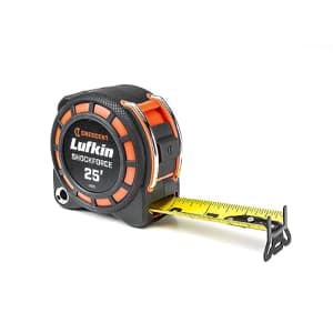 Crescent Lufkin 1-3/16" x 25' Shockforce G1 Dual Sided Tape Measure - L1125 for $24 Crescent Lufkin 1-3/16" x 25' Shockforce G1 Dual Sided Tape Measure - L1125 for $24