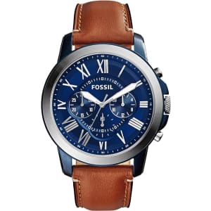 Fossil Men's Grant Chronograph Watch for $78... or less
