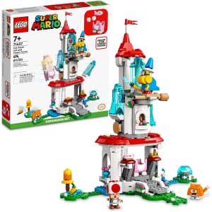LEGO Super Mario Cat Peach Suit and Frozen Tower Expansion Set for $62