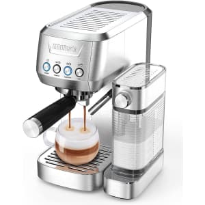 MAttinata 20-Bar Espresso Machine for $126
