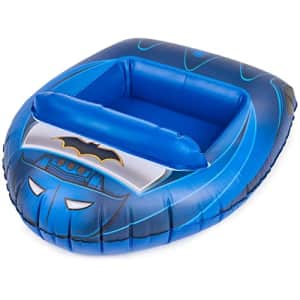Swimways DC Batman Batmobile Inflatable Water Boat Vehicle, Inflatable Pool Floats and Kids Pool for $10