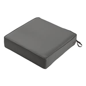 Classic Accessories Montlake Water-Resistant 25 x 25 x 5 Inch Square Outdoor Seat Cushion, Patio for $49