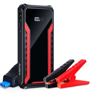 Audew 18,000mAh Car Jump Starter for $56 Audew 18,000mAh Car Jump Starter for $56