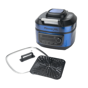 PowerXL 1,550W 6-Quart 12-in-1 Grill Air Fryer for $54 PowerXL 1,550W 6-Quart 12-in-1 Grill Air Fryer for $54