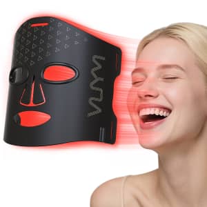 LED Face Mask Light Therapy for $40