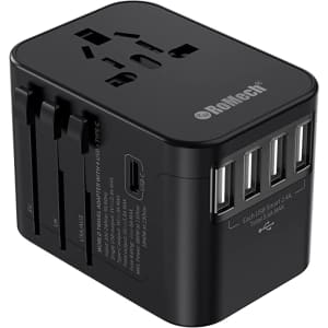 Romech Universal Travel Adapter/Charger for $13