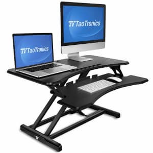 TaoTronics 36" Standing Desk Converter for $110 TaoTronics 36" Standing Desk Converter for $110