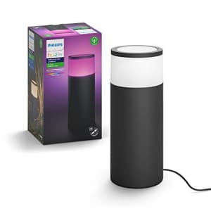 Philips Hue Calla White & Color Ambiance Outdoor Smart Pathway light extension (Hue Hub & Base for $126