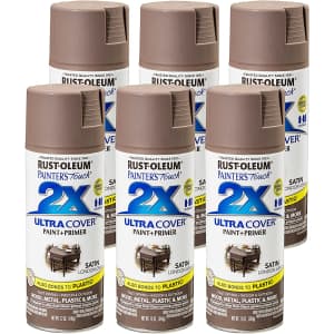 Rust-Oleum 6-oz. Spray Paint 6-Pack for $29