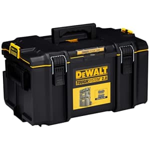 DeWALT DWST83294-1 Tough System 2.0 System Storage Box, Medium, Tool Box, Storage Case, Tool Box, for $50