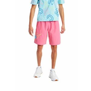 Champion Life Men's Crinkle Nylon Shorts, Reef Pink, X-Large for $8